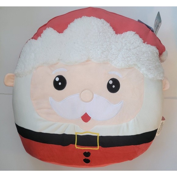 - Huge Squad squish mallows Santa Clause Christmas Stuffed Collection 21x20 - Picture 2 of 10